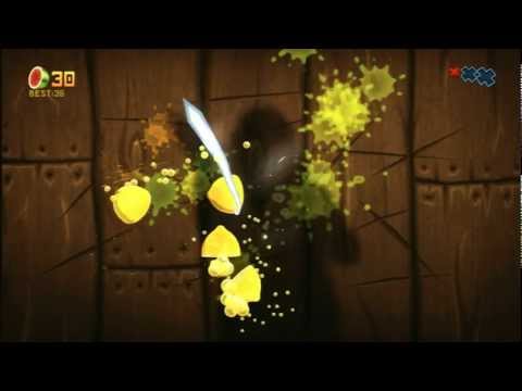 CGRoverboard FRUIT NINJA KINECT for Xbox 360 Video Game Review