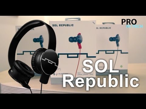 Презентация и обзор новых наушников SOL Republic от Pro Hi-tech