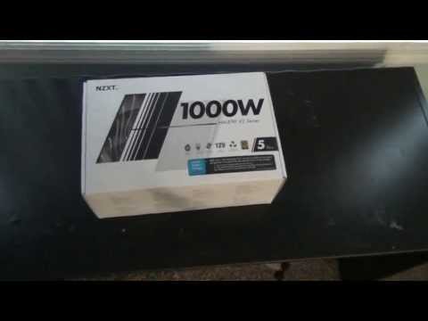 NZXT Hale90 v2 1000w Power Supply Unboxing and Review