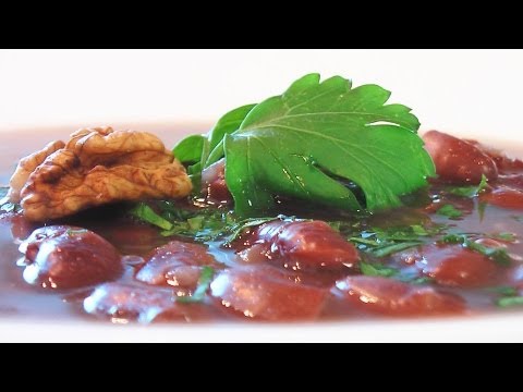 Суп из красной фасоли видео рецепт. Книга о вкусной и здоровой пище