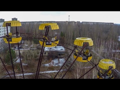 Winter in Pripyat town / Зима в Припяти