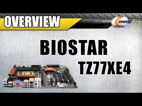 Newegg TV: BIOSTAR TZ77XE4 Motherboard Overview