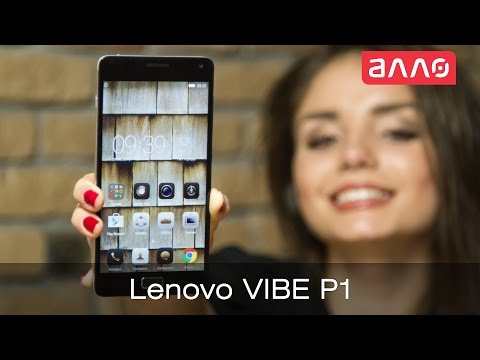 Видео-обзор смартфона Lenovo Vibe P1