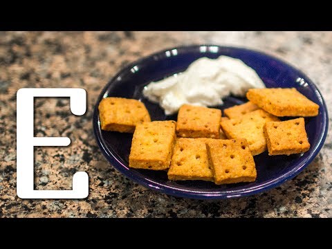 Сырные крекеры — рецепт Едим ТВ
