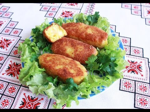 Картофельные котлеты с сыром вкусно и быстро Картопляні котлети Простые рецепты вкусные блюда