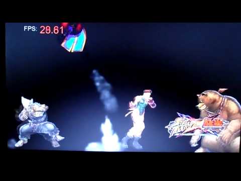 Nvidia G102M Street Fighter X Tekken PC benchmark [HD]