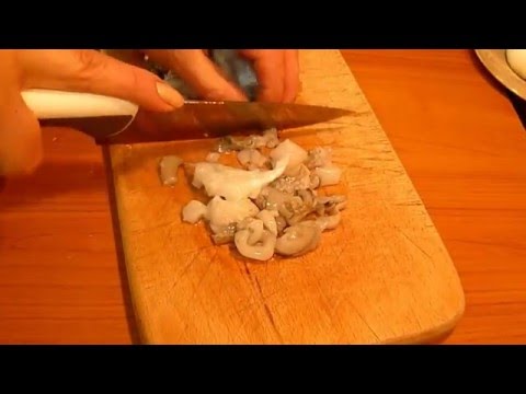 Макароны с каракатицей Pasta con seppia Итальянский рецепт