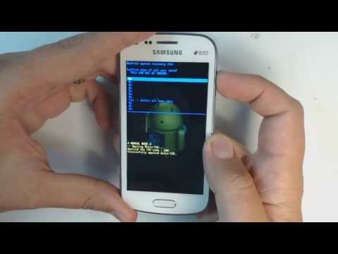Samsung Galaxy S Duos S7562 hard reset