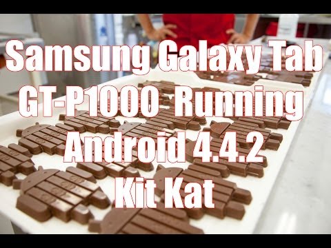 Android 4.4 KitKat on Samsung Galaxy Tab 2 10.1 GT-P5110, Cyanogenmod 11 -