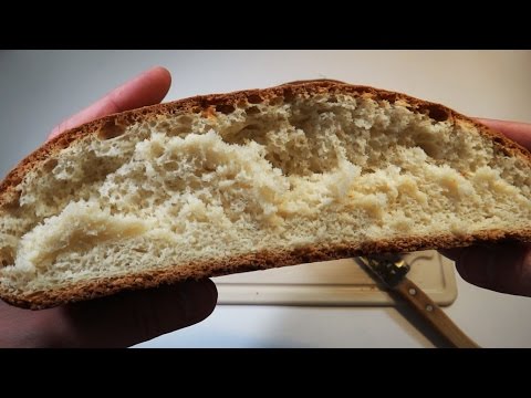 Как испечь домашний хлеб в духовке, видео рецепт