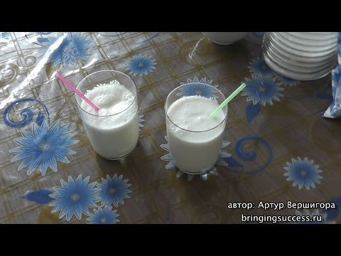 Как приготовить молочный коктейль по рецепту, который используют в кафе, барах и ресторанах