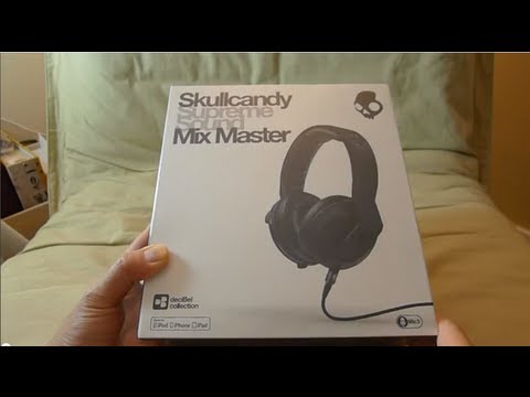 Skullcandy Mix Master headphones in Matte Black