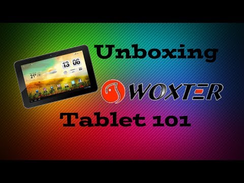 Unboxing tablet woxter pc 101 ips dual