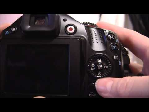 Canon Powershot SX40 HS Tutorial: Step One - Camera Layout