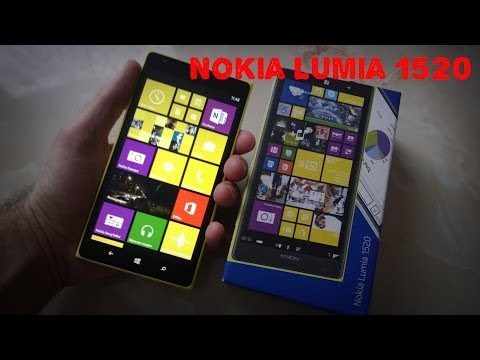 Обзор телефона Nokia Lumia 1520