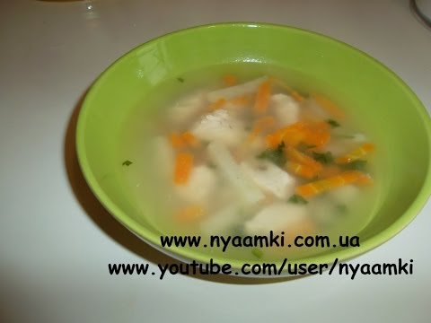 Вкусно и просто: Рецепт легкого диетического супа с овсянкой. Видео рецепт.