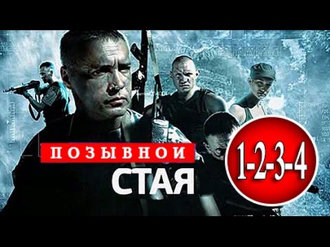 Позывной СТАЯ.Фильм 1-2-3-4. серии подряд (2013) Сериал,боевик