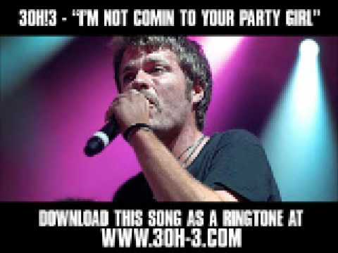 3OH!3 - I'm Not Coming To Your Party Girl [ Music Video + Lyrics + Download ]