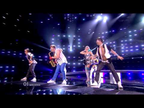 HD HDTV MOLDOVA Eurovision Song Contest 2010 1st semifinal LIVE Sunstroke Project Olia Tira Run Away