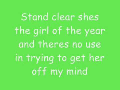 Girl Of The Year - FM Static w/ Lyrics