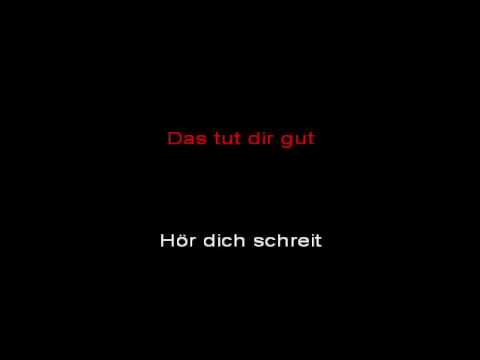 Rammstein - Ich Tu Dir Weh (instrumental with lyrics)