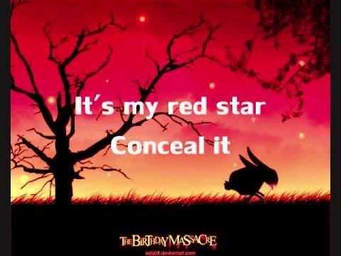 The Birthday Massacre - Red Stars [Lyrics]