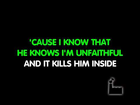Rihanna - Unfaithful [Karaoke/Instrumental]