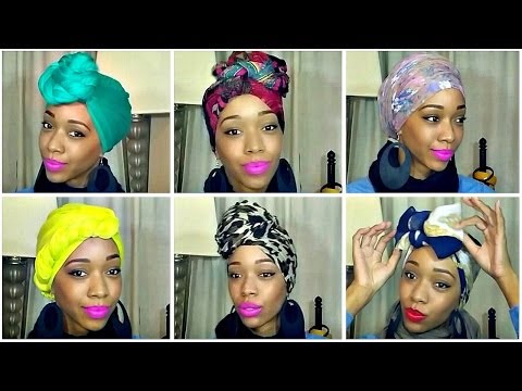 How to Tie a Turban/Headwrap | 10 Different Styles + GIVEAWAY!!!(CLOSED)