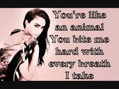 Natalia Kills - Love is a suicide lyrics on screen