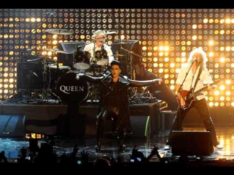Adam Lambert with Queen - The Show Must Go On, We Will Rock You, We Are the Champions