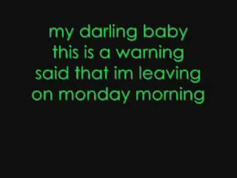 Melanie Fiona - Monday Morning (((lyrics))) HQ