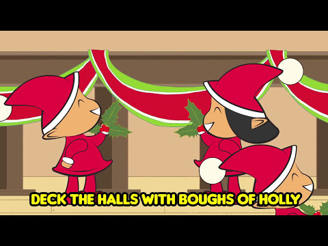 Deck The Halls With Boughs of Holly (New Kids Christmas Carol Song) HD Version