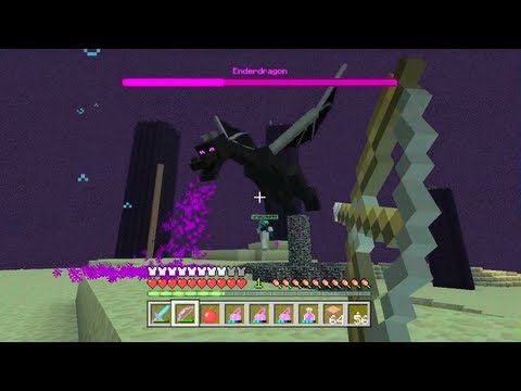Minecraft Xbox - Quest To Kill The Ender Dragon - The Battle - Part 24