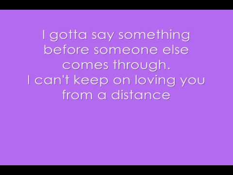 Nasri- From a Distance (lyrics)