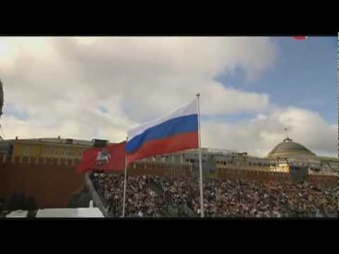 Слава России! Москва Красная пл Гимн Glory To Russia Moscow Red Sq