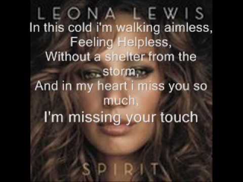 Leona Lewis-Homeless w/Lyrics