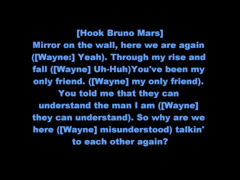 Lil wayne ft. Rick Ross & Bruno Mars - Mirror Remix lyrics + Ringtone