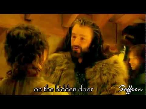 Misty Mountains (Richard Armitage and The Dwarf Cast) -album version w. lyrics- The Hobbit 2012 OST