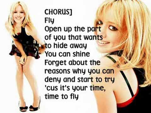 Hilary Duff-Fly (Karaoke)